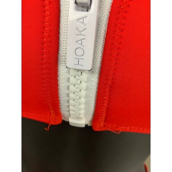 HOKA Bikini thong back top is small bottoms are med. Red - Picture 3 of 6